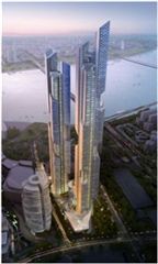 현존 최고층 빌딩(부르즈칼리파)과 향후 최고층 빌딩(킹덤타워)을 설계한 아드리안 스미스는 용산국제업무지구내 ‘부띠크 오피스텔’ 설계를 맡았다.