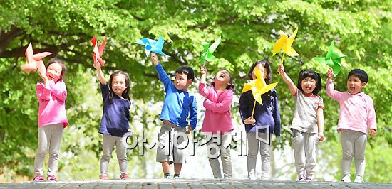 [포토] 햇살을 닮은 미소들