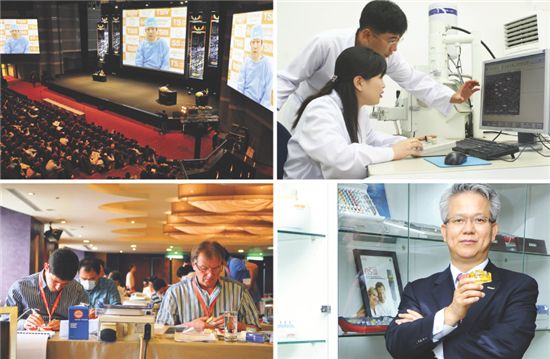 오스템임플란트는 현재 진출한 국가에 모두 교육기관을 설립, 기술을 전파하고 있다. 이에 따라 임플란트 제조회사에서 나아가 최고의 임플란트 교육기관으로 자리 잡았다. 