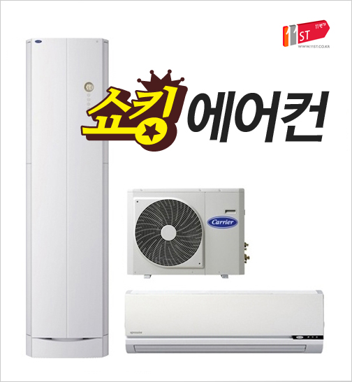 "여름 필수품 에어컨을 반값에"