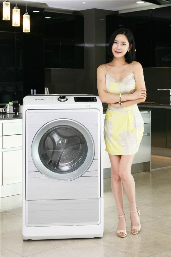 삼성 버블샷2 드럼세탁기 메탈 디자인 신제품 출시