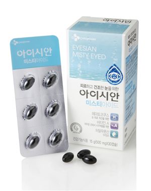 눈이 피로하고 건조할 땐 '아이시안 미스티아이드'