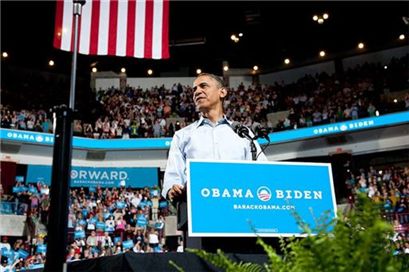 ▲오바마 대통령은 지난 5일 스윙스트이트인 오하이오주 콜럼버스에서 대선 출정식을 가졌다.[출처=오바마 페이스북]