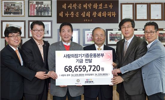 한국암웨이 사업자 4000여명 장기기증 서약