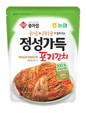 종가집, 농협과 손잡고 '정성가득 김치' 출시 
