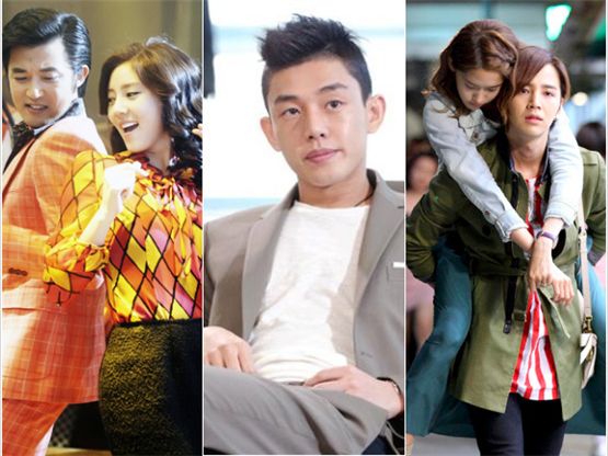 Photos of MBC's "Light and Shadow"(left), SBS' "Fashion King"(center) and KBS' "Love Rain"(right) [MBC, SBS, KBS]