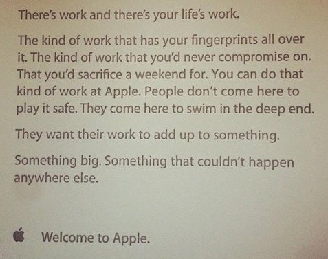 애플 변했나..2년전 신입사원 환영 편지 공개된 이유는?