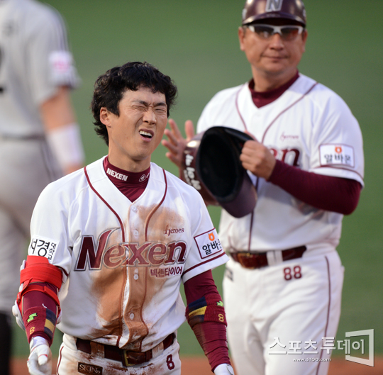 [포토] 정수성 '온 몸을 던졌더니!'