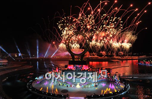 [포토] 여수엑스포 화려한 개막