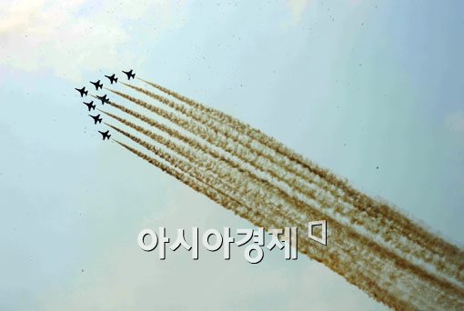 [포토] 여수엑스포 개막 축하 비행