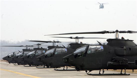 한국군이 보유한 공격형헬기