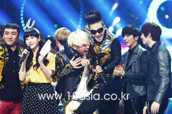 Big Bang's Seungri(left), Daesung(center left) and Taeyang(center right) [10Asia/Chae Ki-won]