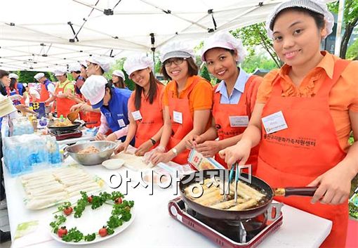 [포토] 용산구, 이주여성 요리대회 개최