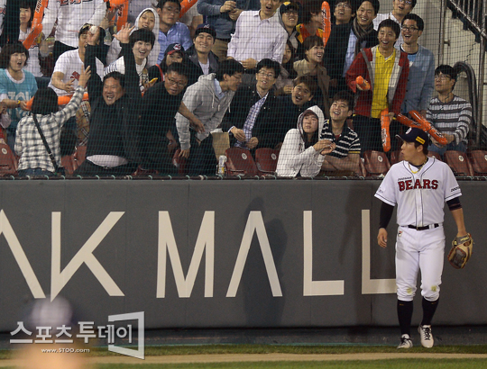 [포토] 김현수 '저 공은 내 것이었어야만 해'