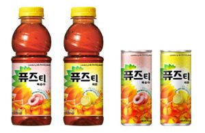 홍차와 과일의 만남..."상큼한 맛을 즐기세요"