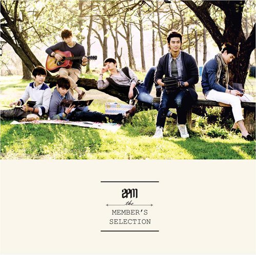Cover of 2PM's best album [JYP Entertainment]
