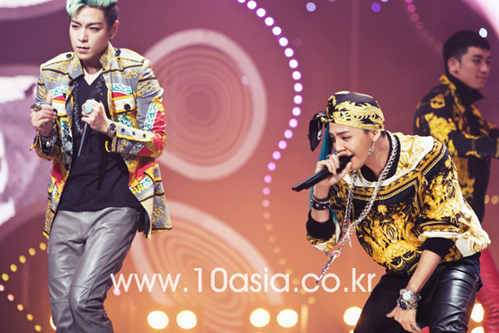 Big Bang's T.O.P (left) and G-Dragon (right) [Chae Ki-won/10Asia]