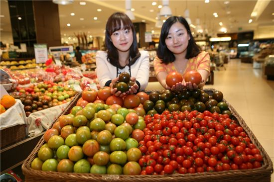 [포토]"웰빙 토마토 맛보세요"