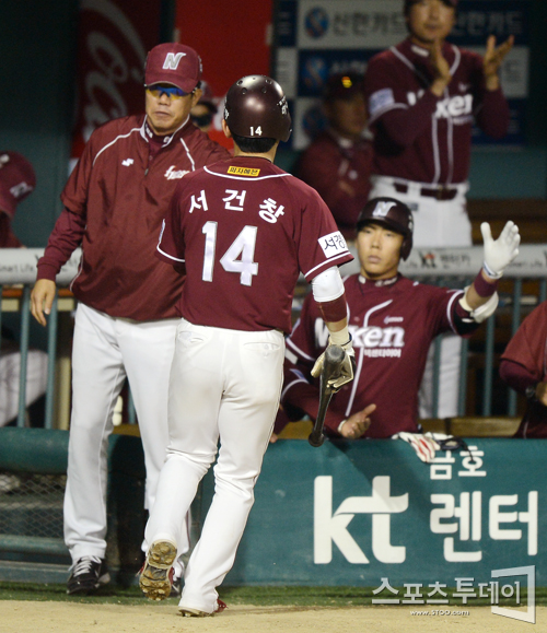 [포토] 서건창 '추격해볼까요'