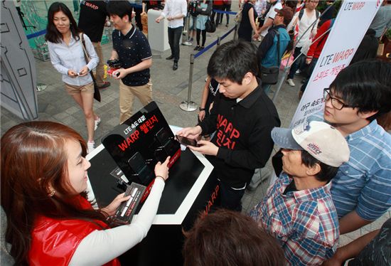 KT LTE WARP 진정한 '총알 LTE' 뽐냈나