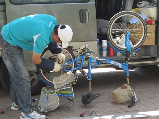고장난 자전거 무료 점검 받으세요