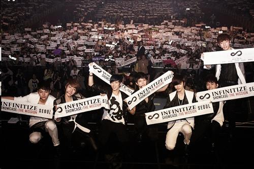 INFINITE at their showcase "THE MISSION" [Woollim Entertainment]