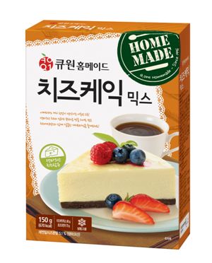 삼양사, '큐원 홈메이드 치즈케익믹스' 출시