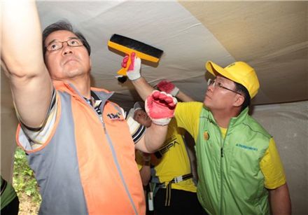 현대엘리베이터, 사랑의 집수리 봉사활동