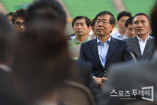 [포토] 박원순 서울시장 '야구 발전에 대한 많은 이들의 생각을 들어봅시다'