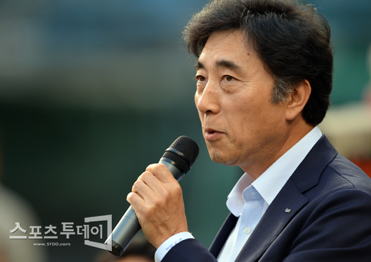 [포토] 김승영 두산 베어스 사장 '야구 인기에 걸맞는 인프라 필요해'