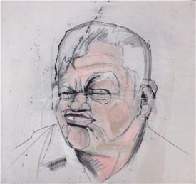 Jim McElavaney, TERROR ON THE ESTATE, 캔버스에 혼합재료, 80x76cm, 2011