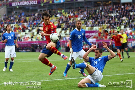 스페인, 치열한 공방 끝에 이탈리아와 1-1 무승부