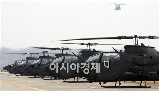 코브라 공격헬기 해안작전 취약