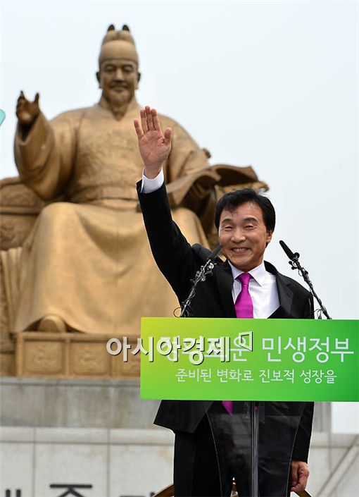 [포토] 손학규, 대선출마 공식 선언