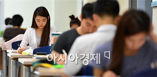 [포토] 기말고사 도서관 풍경