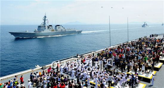 대규모 해상사열