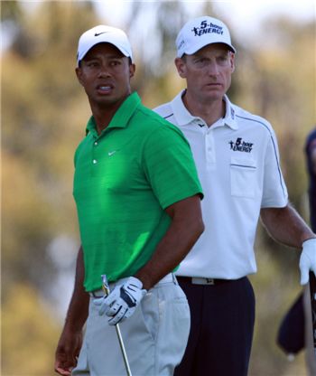 [골프포토] 우즈와 퓨릭 "우리가 챔피언조~"