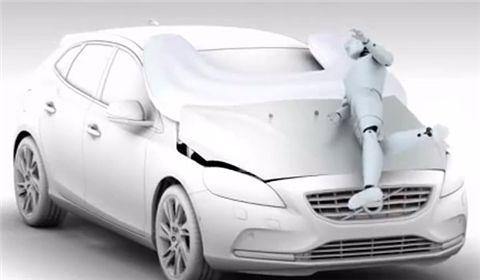 에어백을 차체 밖에 장착한다면?