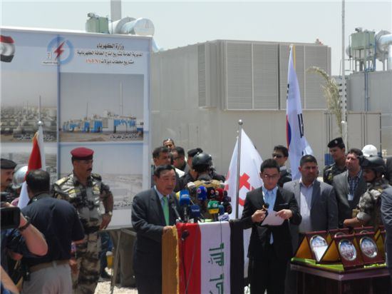 STX중공업, 이라크 디젤발전소 상업운전 시작