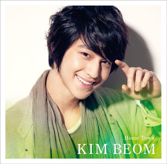 Cover of Kim Beom's 1st full-length Japanese album [King Kong Entertainment]
