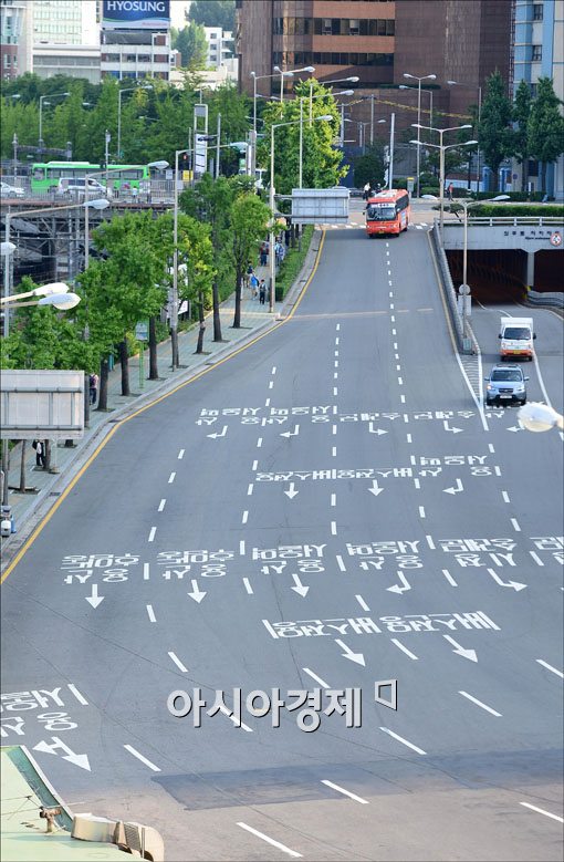 [포토] '서울시내 택시가 모두 멈추니..'