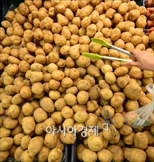 [포토] 160% 가격 급등한 감자