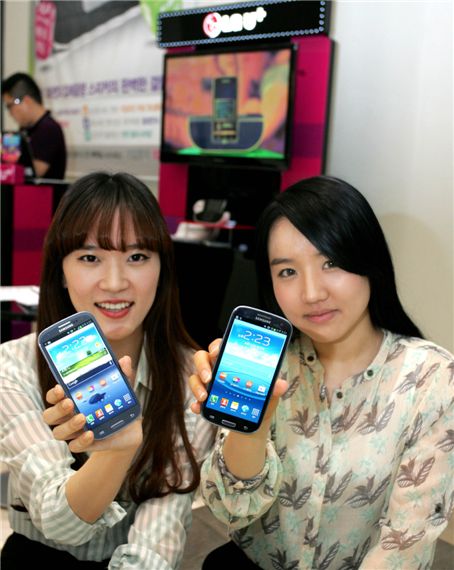 LG유플러스 '갤럭시S3 LTE' 예약가입 시작 