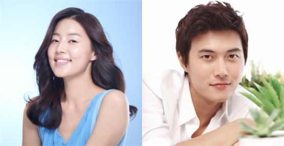 Actress Han Ji-hye (left) and actor Jae-hee (right) [Red Medicine]