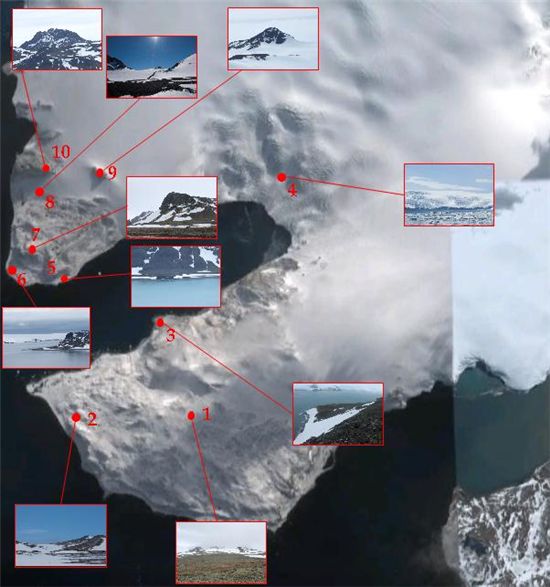 남극에도 '인수봉·아우라지계곡'이?