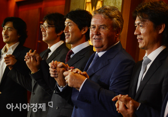 [포토] '한국축구 최고의 순간을 만들어낸 주역들'