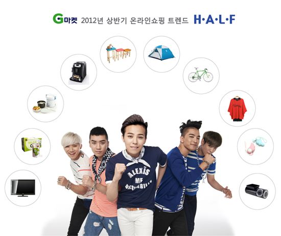 올 상반기 소비트렌드 'HALF'..반값·싱글·캠핑 상품 인기
