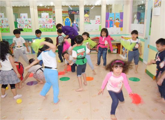 리틀피카소 어린이집 원아들의 신체활동