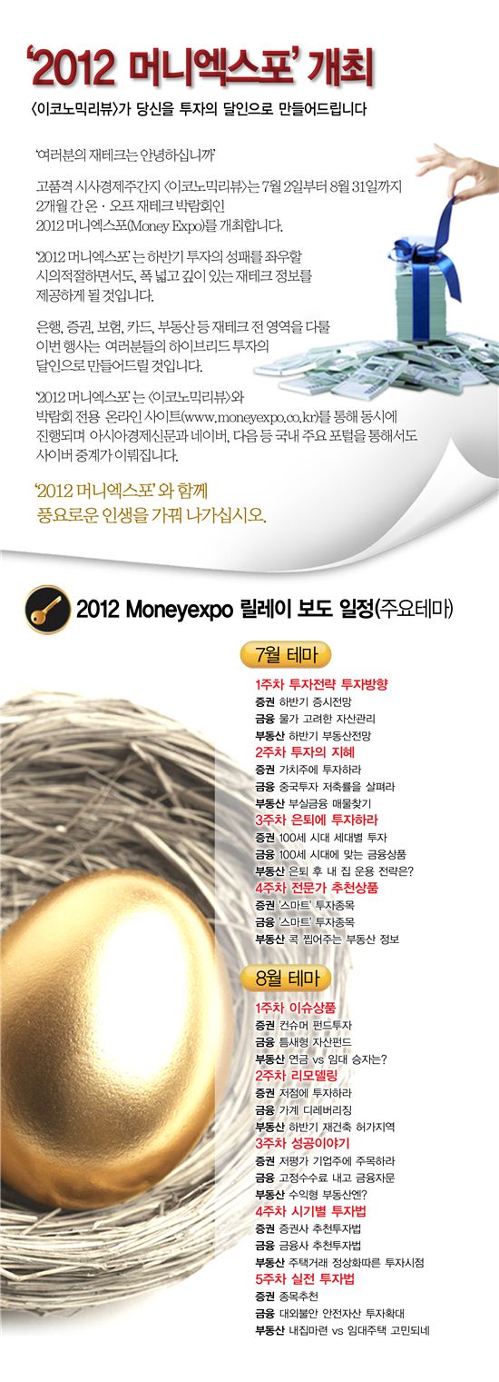 2012 머니엑스포 개최