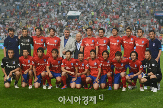 [포토] '한국 축구 전설이 될 2002 월드컵 대표팀'